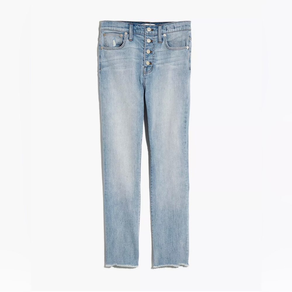 Madewell highrise crop jeans